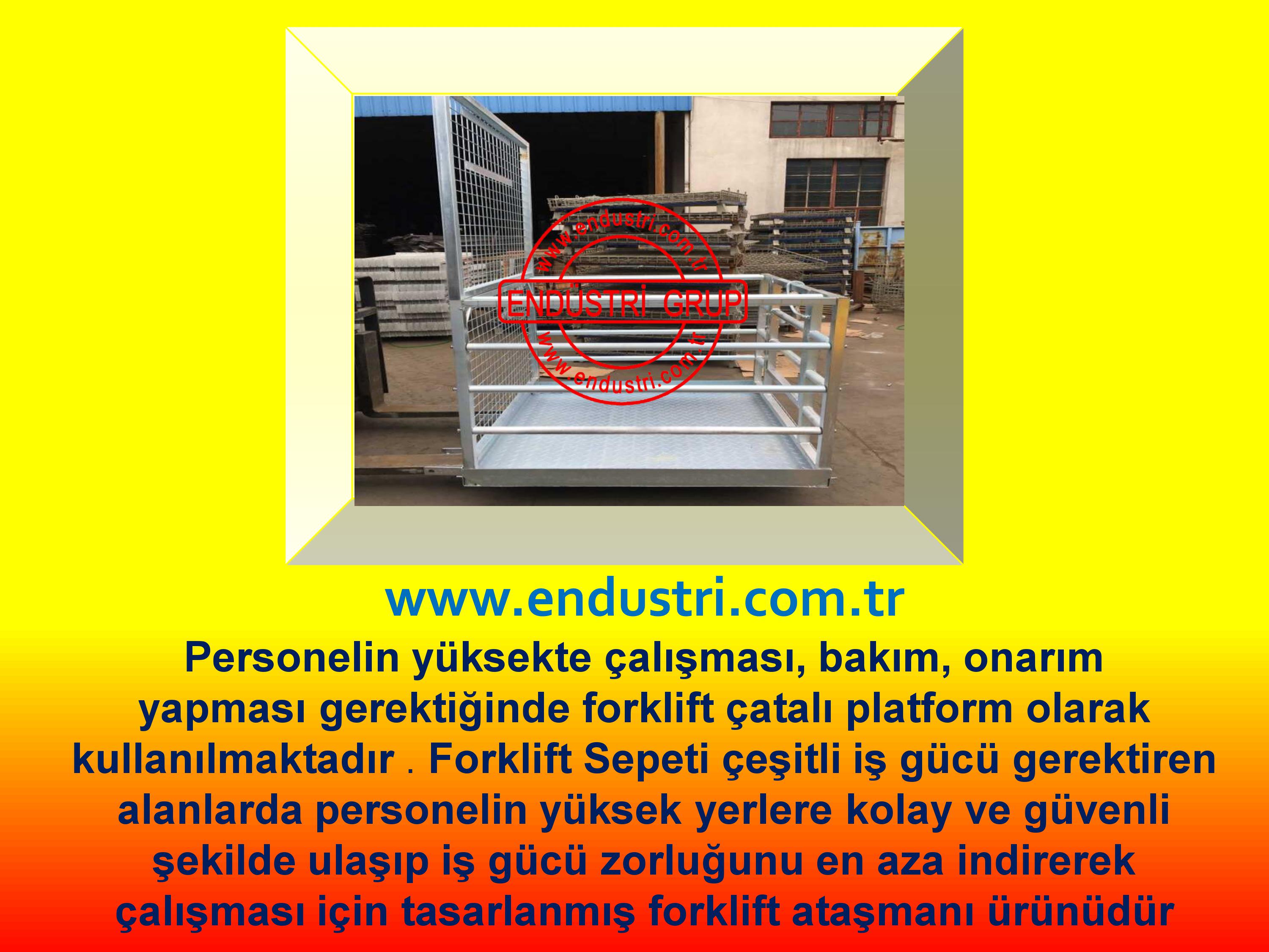 forklift adam tasima sepeti ilkyardim platformu fiyati personel kaldirma guvenlik sepetleri imalati (28)
