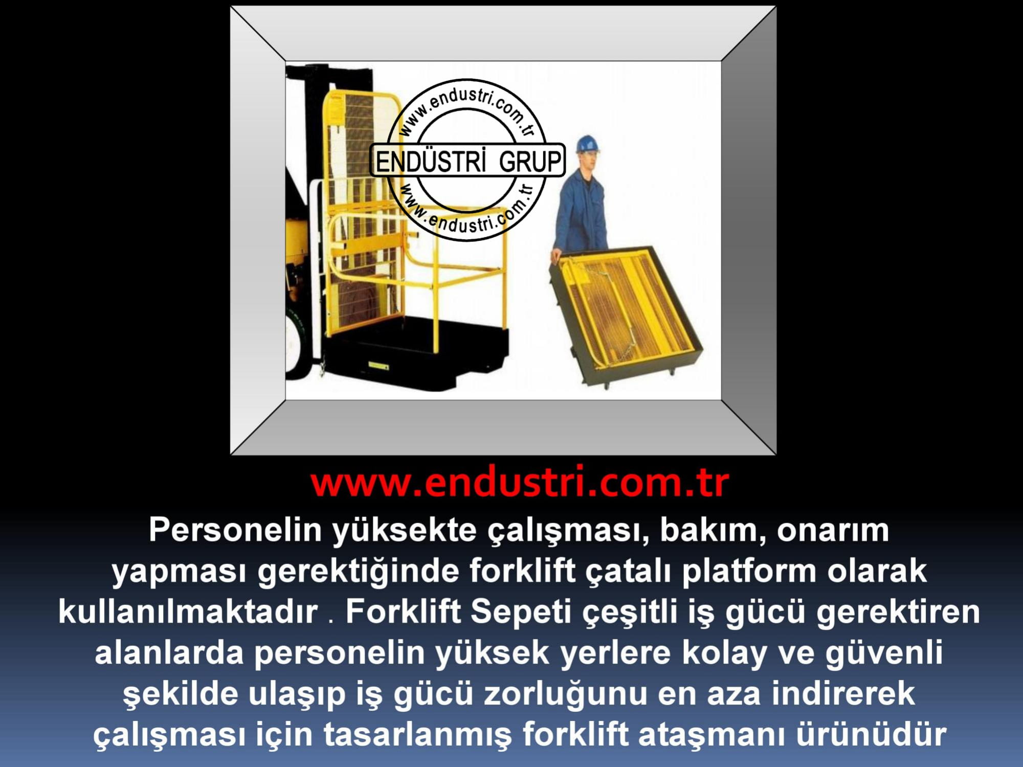 forklift personel tasima sepeti kaldirma ilkyardim bakim tamir sepetleri personel platformu imalati fiyati (7)