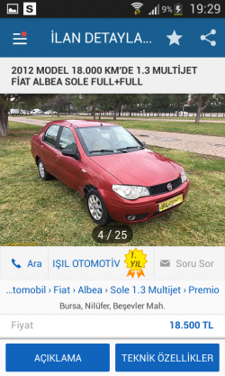 IŞIL OTOMOTİV 0531422 11 15,