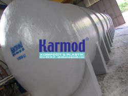 100 Ton Toprak Üstü Su Deposu 0216 494 28 29