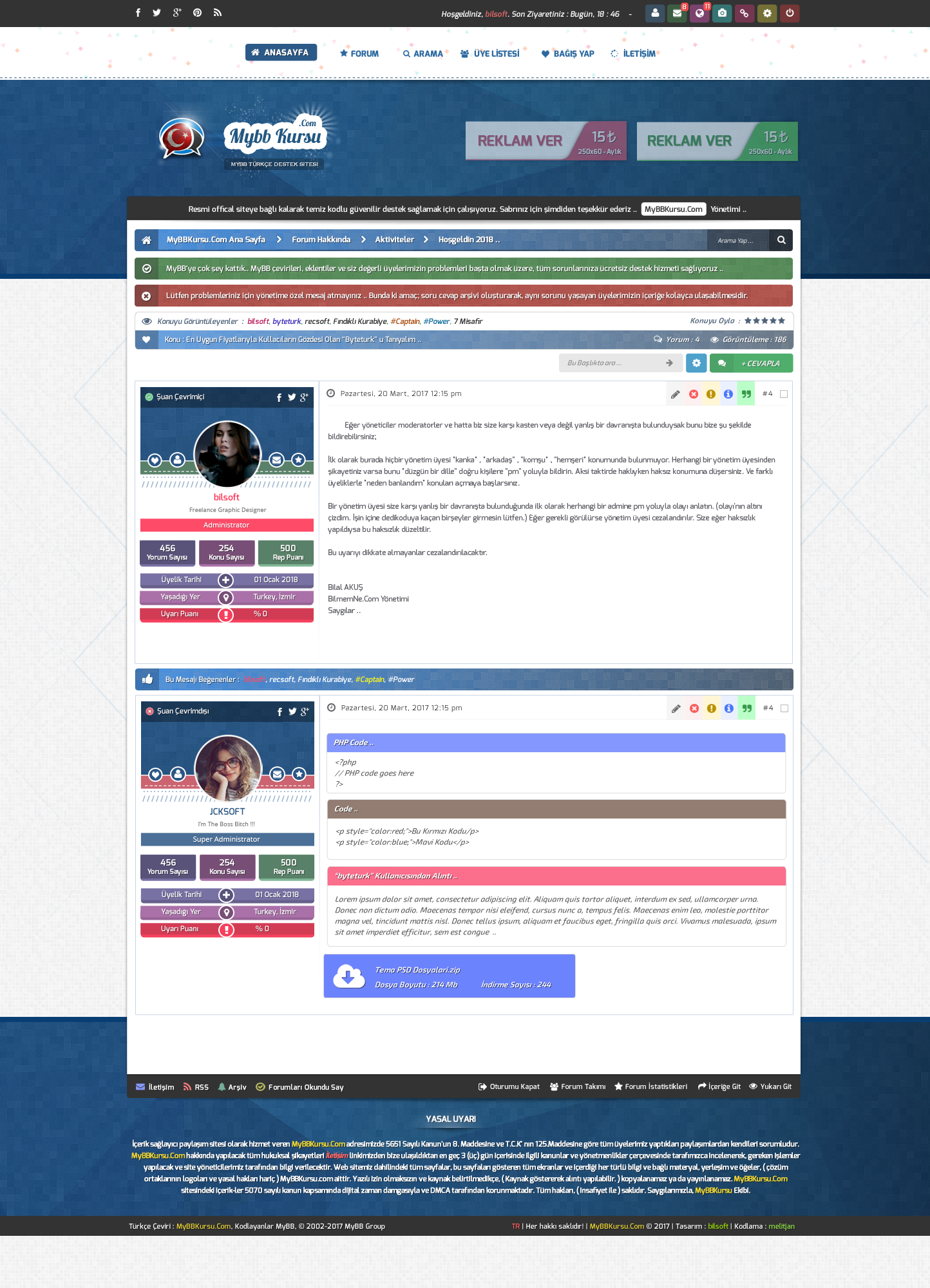 MyBBKursu POSTBİT
