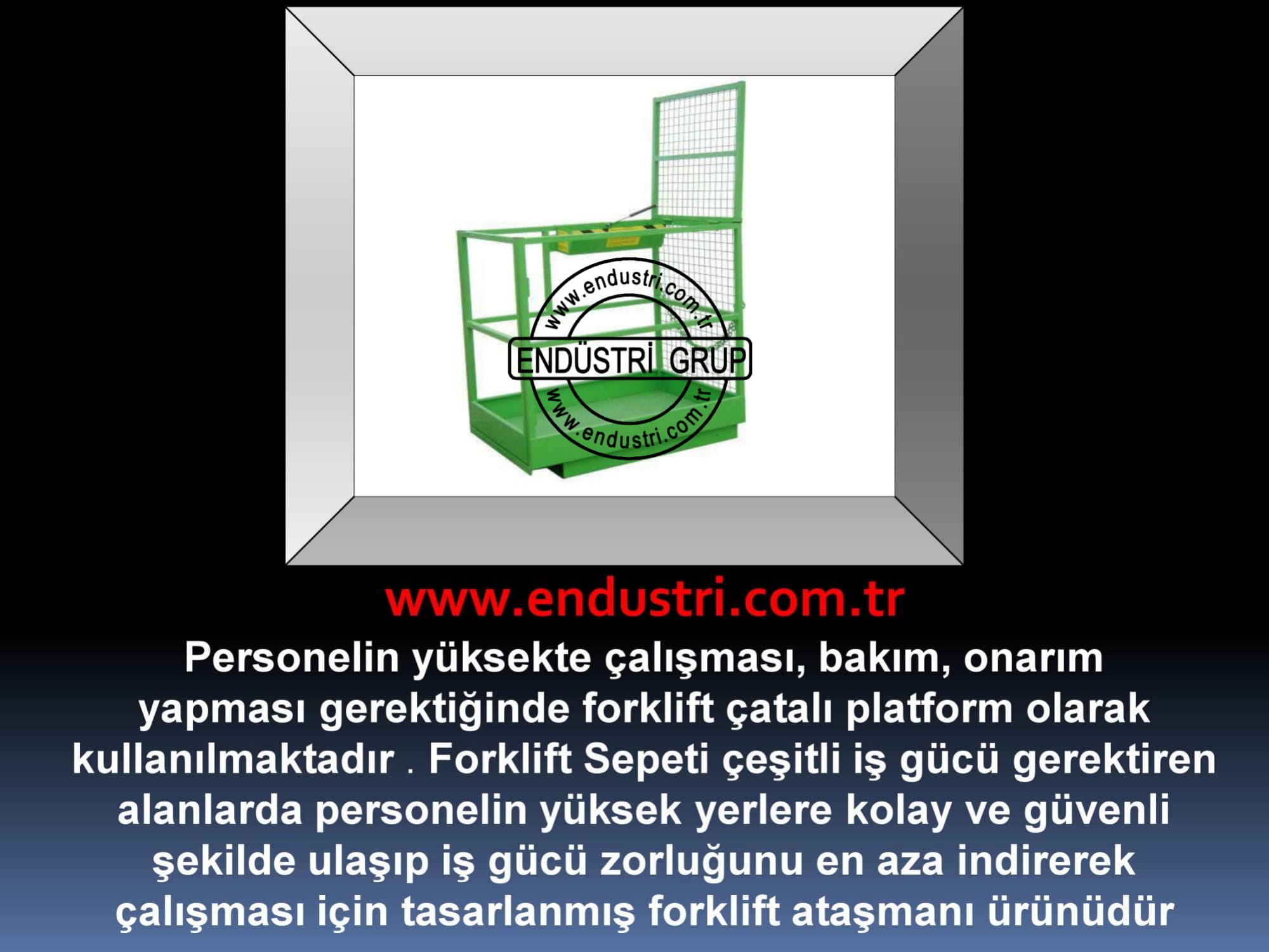 forklift personel tasima sepeti kaldirma ilkyardim bakim tamir sepetleri personel platformu imalati fiyati (3)