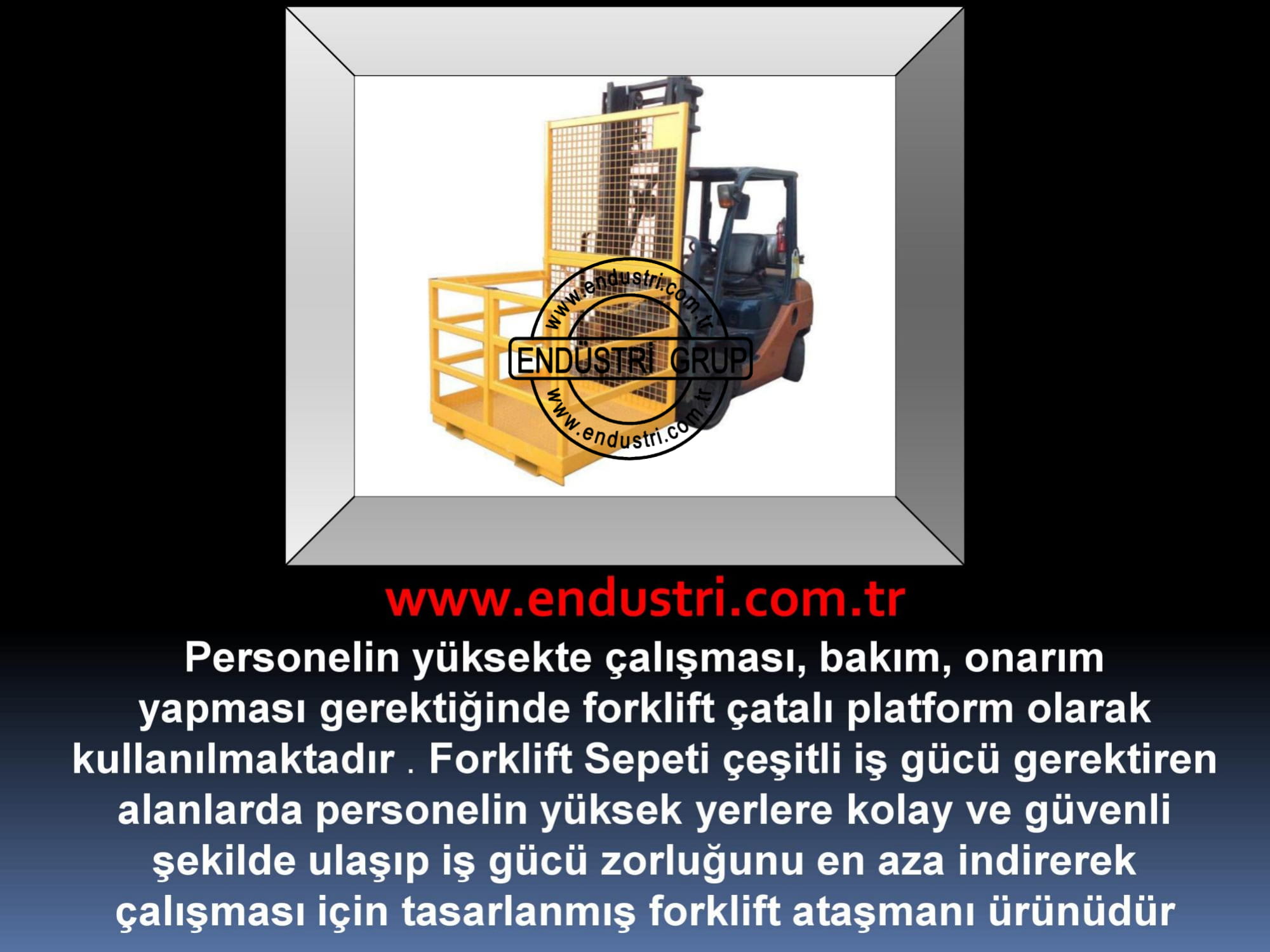 forklift personel tasima sepeti kaldirma ilkyardim bakim tamir sepetleri personel platformu imalati fiyati (8)