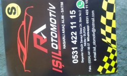 IŞIL OTOMOTİV SAHİBİNDEN.COM DA..