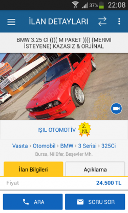 ışıl Otomotiv 0531 422 11 15.