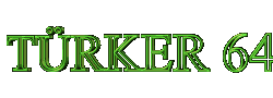TÜRKER 64 YAZI