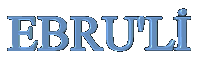 Ebruliii yazı