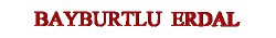 BAYBURTLU ERDAL YAZI