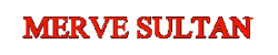 MERVE YAZI KIRMIZI