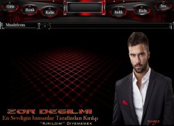 YAGIZ-2020 KIRMIZI DESENLİ TEMAM