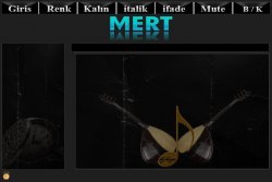 Mert dark  tema