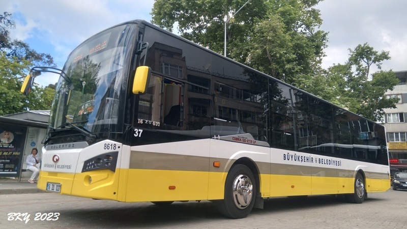 Bursa BB Sözleşmeli Özel Halk Otobüsü - 8618 - 16 ZU 037 - 4