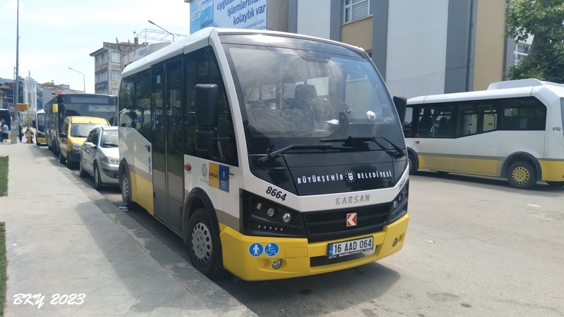 Bursa BB Sözleşmeli Özel Halk Otobüsü - 8664 - 16 AAD 064 - 2019