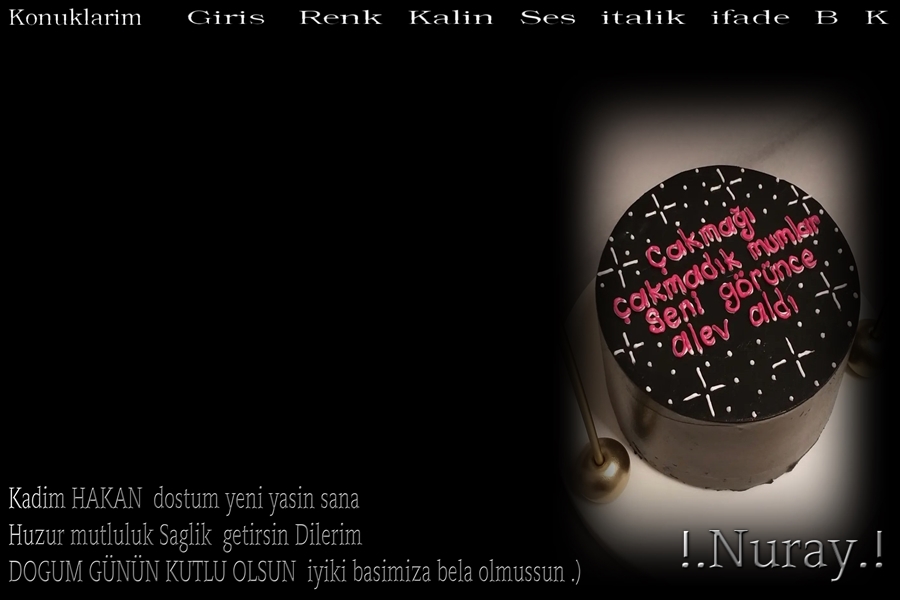 dogum günü
